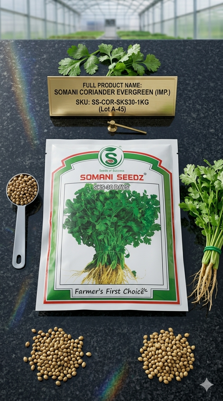 सोमाणी बियाणे खुशी फुलकोबी संकरित बियाणे 10 ग्रॅम