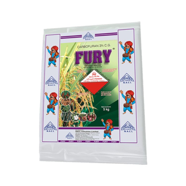 Nagarjuna NACL Fury (Carbofuran 3% CG) Insecticide