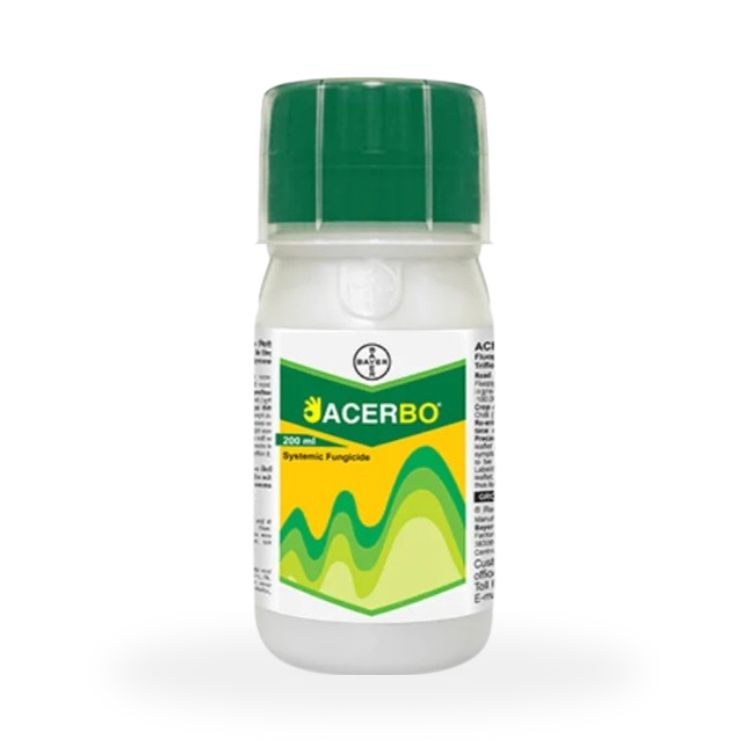 Bayer Acerbo (Fluopyram 21.37% w/w + Trifloxystrobin 21.37 % w/w SC) Systemic Fungicide