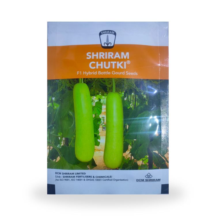 DCM Shriram Chutki F1 Hybrid Bottle Gourd Seeds