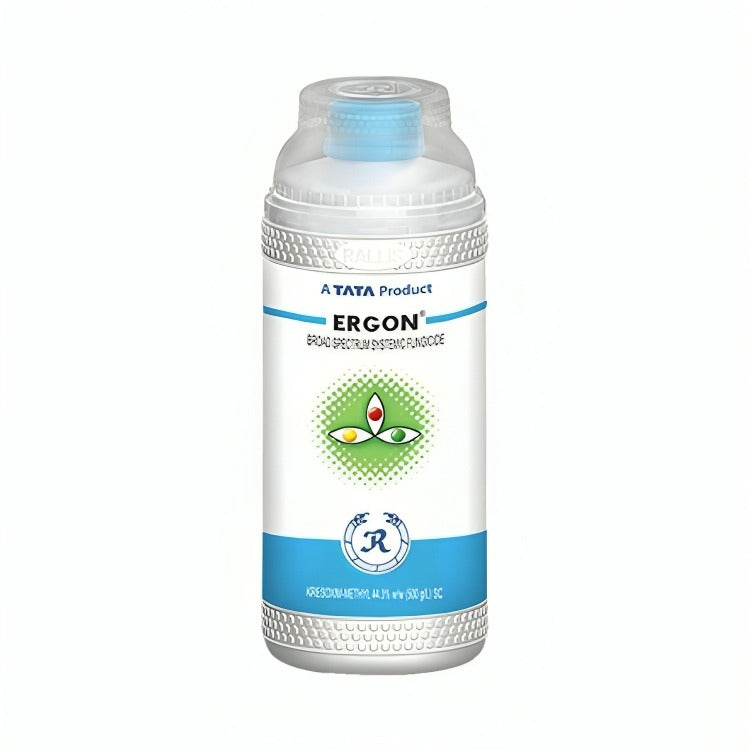 TATA रॅलिस एर्गॉन (क्रेसॉक्सिम-मिथाइल 44.3% w/w (500 g/L) SC) बुरशीनाशक