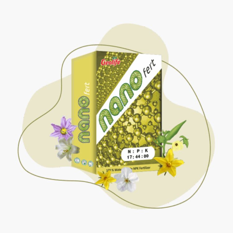 Geolife Nano Fert (17:44:00)-Urea Phosphate 100% Water Soluble Mixture of Fertilizer