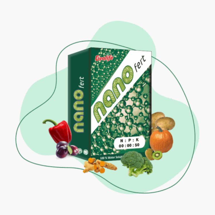 Geolife Nano Fert (00:00:50) Potassium Sulphate 100% Water Soluble Mixture of Fertilizer