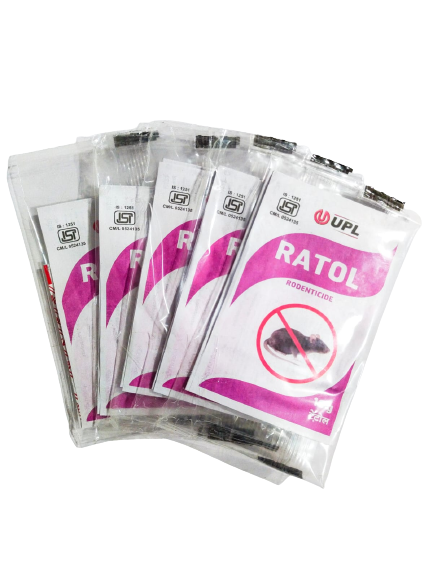 यूपीएल रॅटोल (झिंक फॉस्फाइड) कीटकनाशक (१० ग्रॅम X ५)