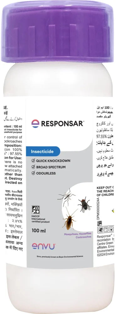 Bayer envu Responsar SC (Beta cyfluthrin 2.45% SC) - Insecticide for Household mosquitoes