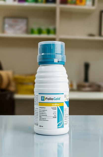Syngenta Folio Gold  (Metalaxyl M 3.3% + Chlorothalonil 33.1% SC ) Fungicide