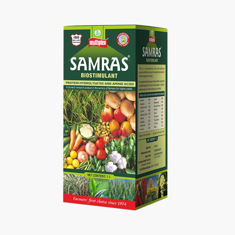 Multiplex Samras (Protein Hydrolysates and Amino Acids) Biostimulant