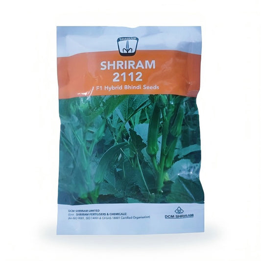 DCM Shriram 2112 F1 Hybrid Bhindi Seeds