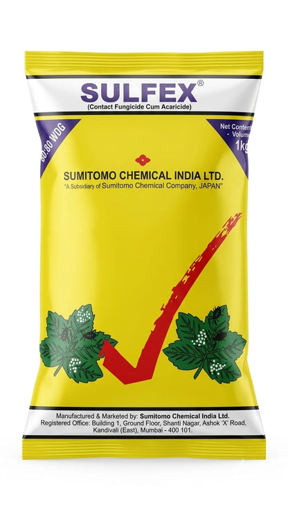 Excel Sulfex Sulphur 80% Wp Fungicide