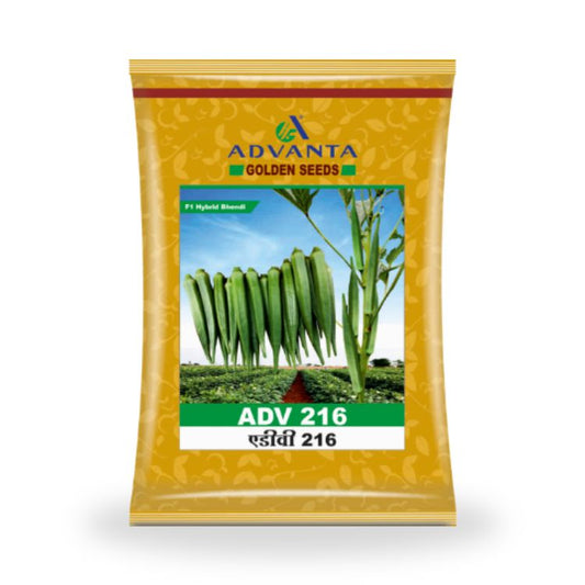 Advanta Golden Seeds ADV 216 F1 Hybrid Bhendi Seeds