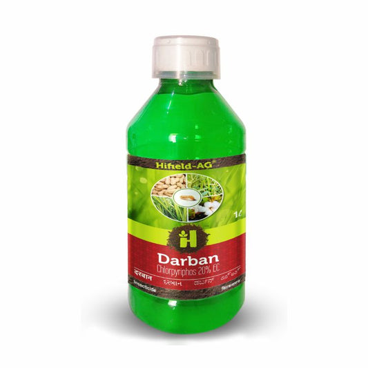 Hifield-AG Darban 20 (Chlorpyriphos 20% EC) Broad-Spectrum Insecticide