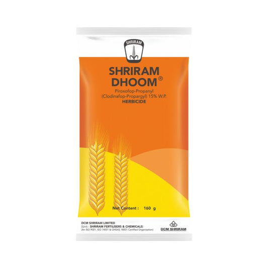 DCM Shriram Dhoom (Clodinafop Propargyl 15% WP) Herbicide