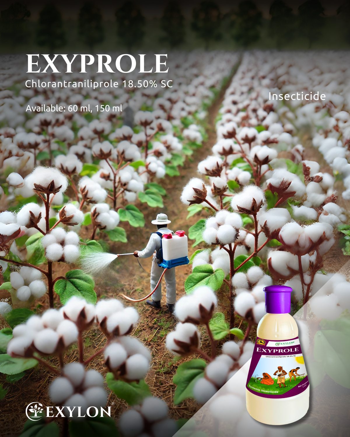Extendryl Exylon Exyprole (Chlorantraniliprole 18.5% SC) Insecticide – Cultree India