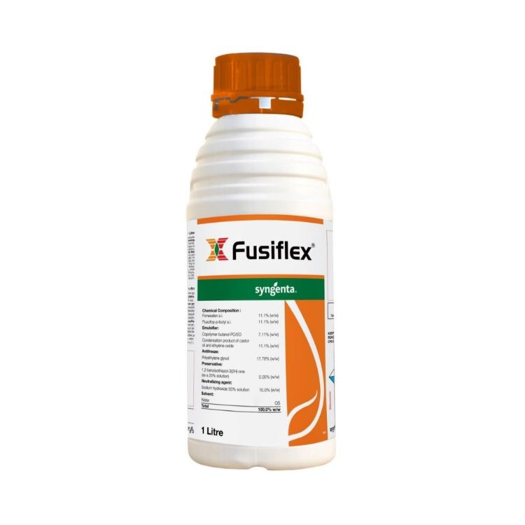 Syngenta Fusiflex (Fomesafen 11.1% w/w + Fluazifop-p-Butyl 11.1 % w/w SL) Herbicide