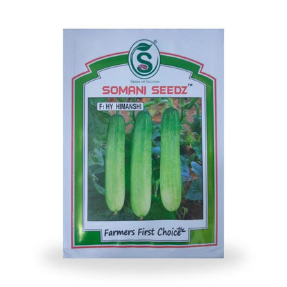 Somani Seedz Himanshi Cucumber F1 Hybrid Seed 10 gm