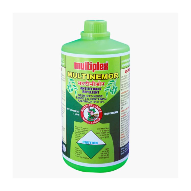 Multiplex Multinemor (Azadirachtin 0.15% EC) Antifeedant Repellent Biopesticide