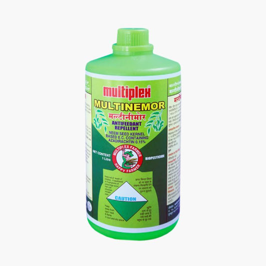 Multiplex Multinemor (Azadirachtin 0.15% EC) Antifeedant Repellent Biopesticide