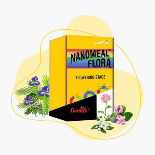 Geolife Nanomeal Flora For Flowering Stage 100% Water Soluble Mixture Of Fertilizer