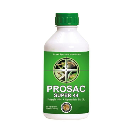Shivalik Prosac Super 44 (Profenofos 40% + Cypermethrin 4% EC) Insecticide