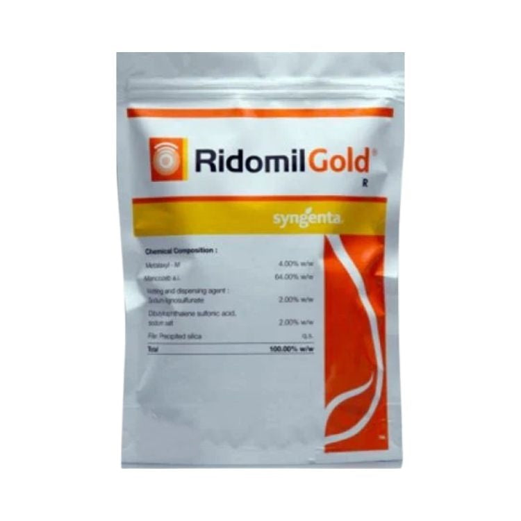 Syngenta Ridomil Gold (Metalaxyl-M 4% + Mancozeb 64% WP) (Mixture of Systemic and Contact Fungicides)