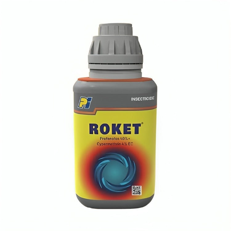 PI Industries Roket (Profenofos 40%+Cypermethrin 4% EC) Insecticide ...