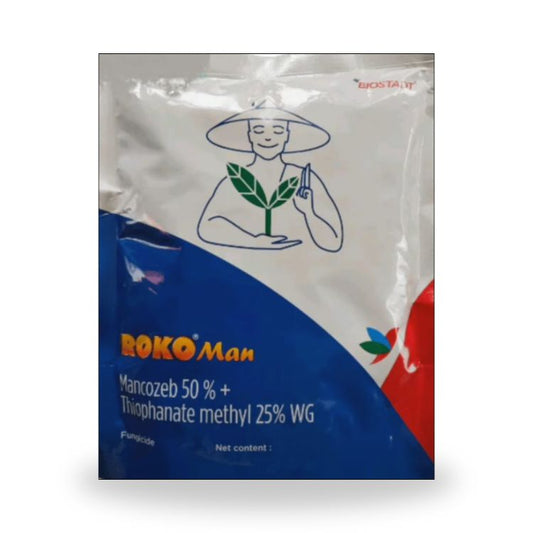 Biostadt Roko Man (Mancozeb 50% + Thiophanate Methyl 25% WG) Fungicide