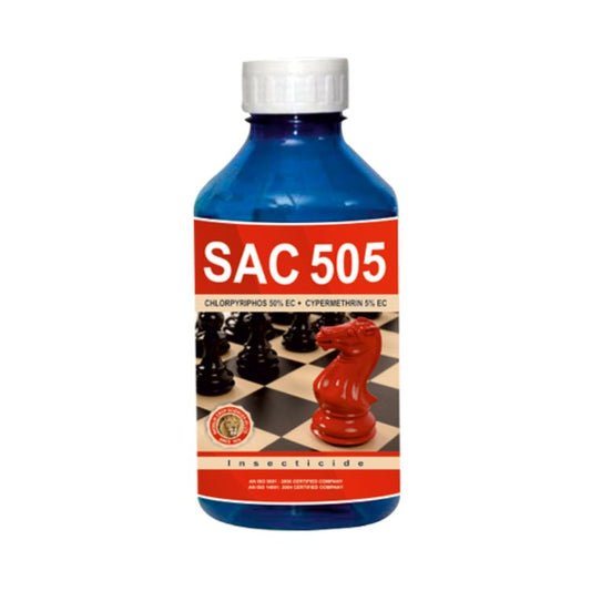 Shivalik SAC 505 (Chlorpyriphos 50% + Cypermethrin 5% EC) Insecticide