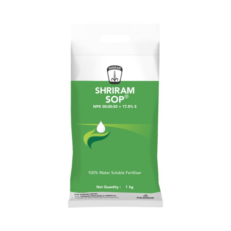 DCM Shriram SOP NPKS (00:00:50 & 17.5% S) Foliar Nutrient