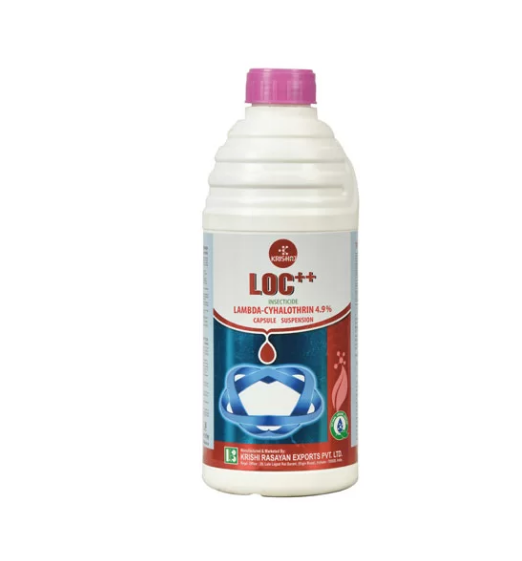 Krishi Rasayan Loc++ (Lambda Cyhalothrin 4.9% CS) Insecticides