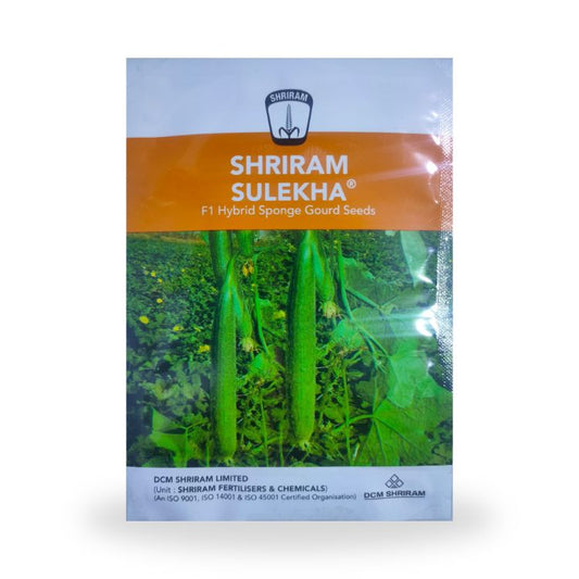 DCM Shriram Sulekha F1 Hybrid Sponge Gourd Seeds