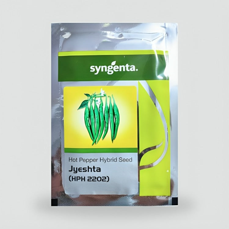 Syngenta Jyeshta (HPH 2202) Hot Pepper Hybrid Seeds 1500SD