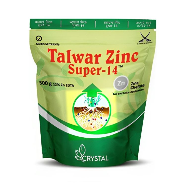 Crystal Talwar Zinc Super-14 (Zinc EDTA 12%) Plant Nutrition