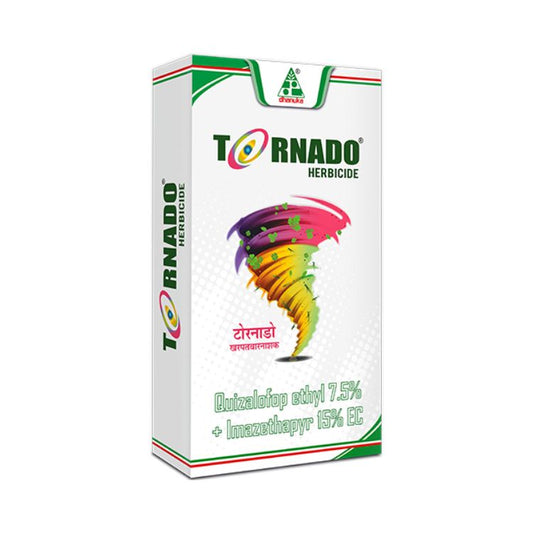 Dhanuka Tornado (Quizalofop ethyl 7.5% + Imazethapyr 15% EC) Herbicide