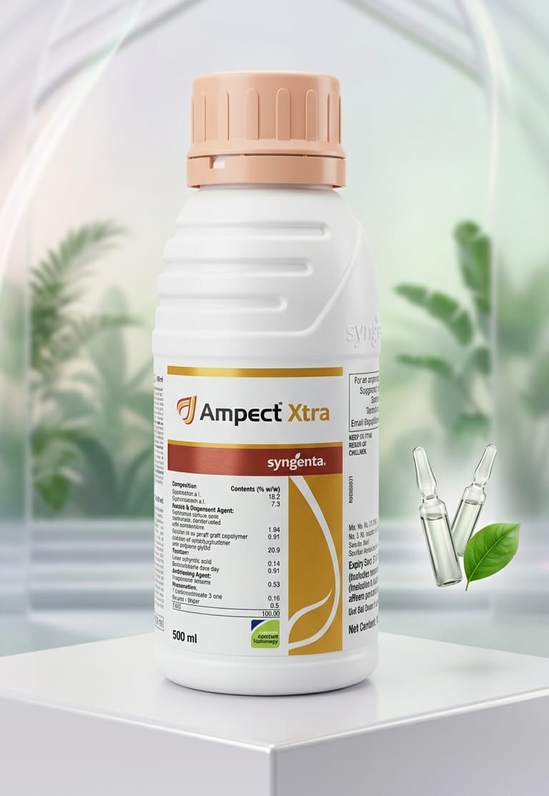 Syngenta Ampect  Xtra ( Azoxystrobin 18.2% + Cyproconazole 7.3% SC  ) Fungicide