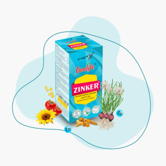 Geolife Zinker - Zinc Oxide Suspension Concentrate (39.5%Zn) Micro Nutrient