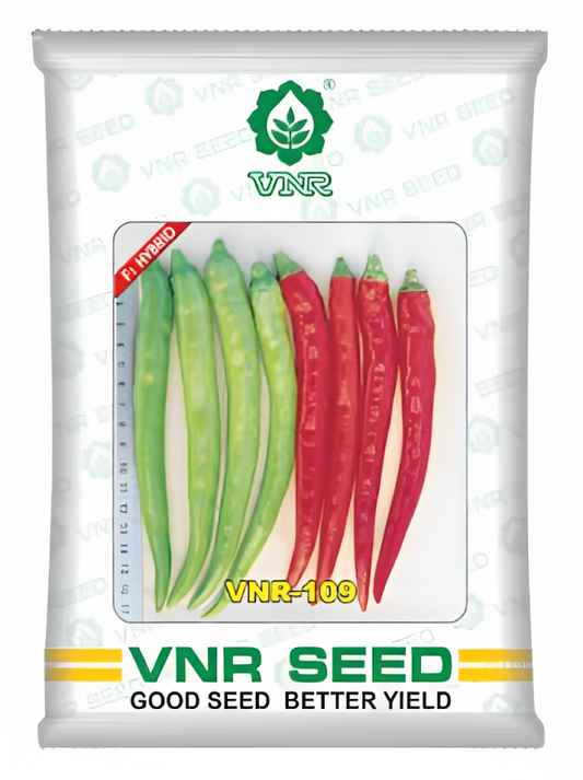 VNR 109 Chilli Hybrid Seeds 10 Gm