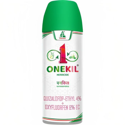 Dhanuka OneKil (Quizalofop Ethyl 4% + Oxyfluorfen 6% EC) Herbicide