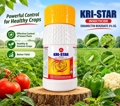 Krishi Rasayan Kri-Star ( Emamectin Benzoate 5% SG ) Insecticide
