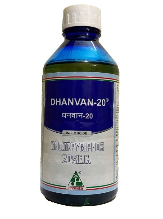 Dhanuka Dhanvan-20 (Chlorpyriphos 20% EC) Insecticide