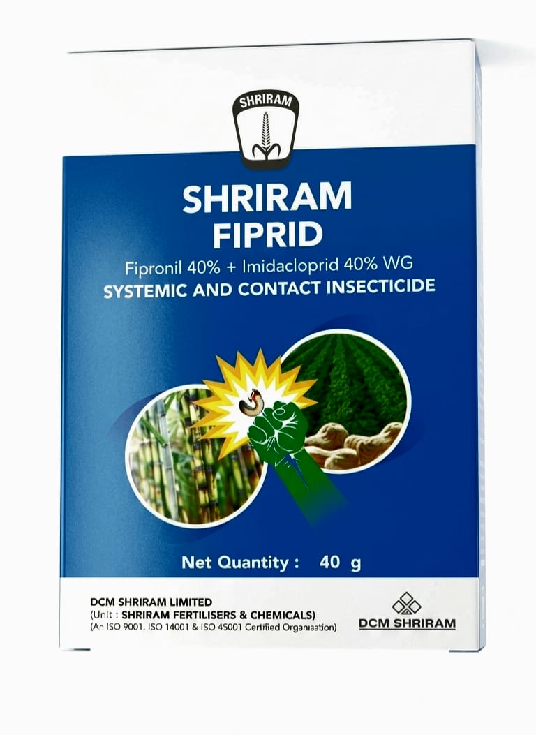 DCM Shriram Fiprid (Fipronil 40% + Imidacloprid 40% WG) Insecticide