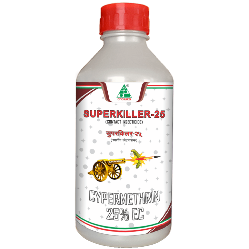 धानुका सुपरकिलर-25 (साइपरमेथ्रिन 25% ईसी) कीटनाशक