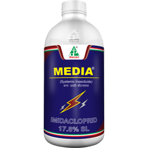 Dhanuka Media (Imidacloprid 17.8% SL) Insecticide