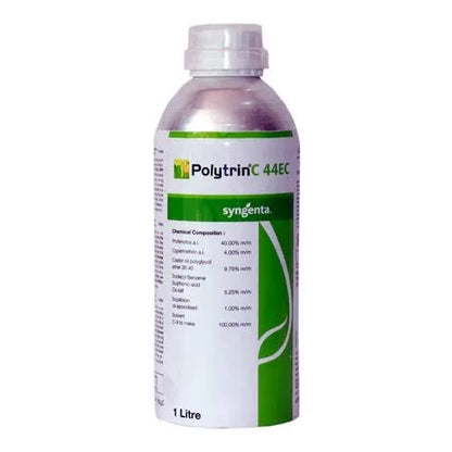 Syngenta Polytrin C 44 EC Insecticide (Profenofos 40% + Cypermethrin 4%) - IPM Suitable