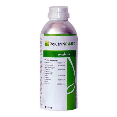 Syngenta Polytrin C 44 EC Insecticide (Profenofos 40% + Cypermethrin 4%) - IPM Suitable