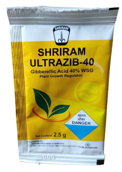 DCM Shriram Ultrazib-40 (Gibberellic Acid 40% WSG) Biostimulant / Biofertiliser