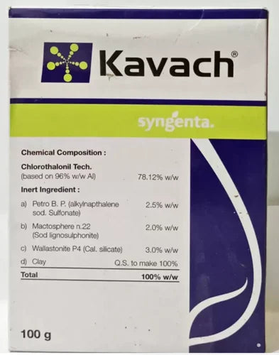 Syngenta Kavach  (Chlorothalonil 75% WP) for Fungal Disease Control