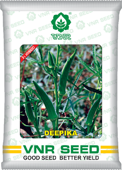 VNR Deepika Bhindi Hybrid Seeds 250 Gm